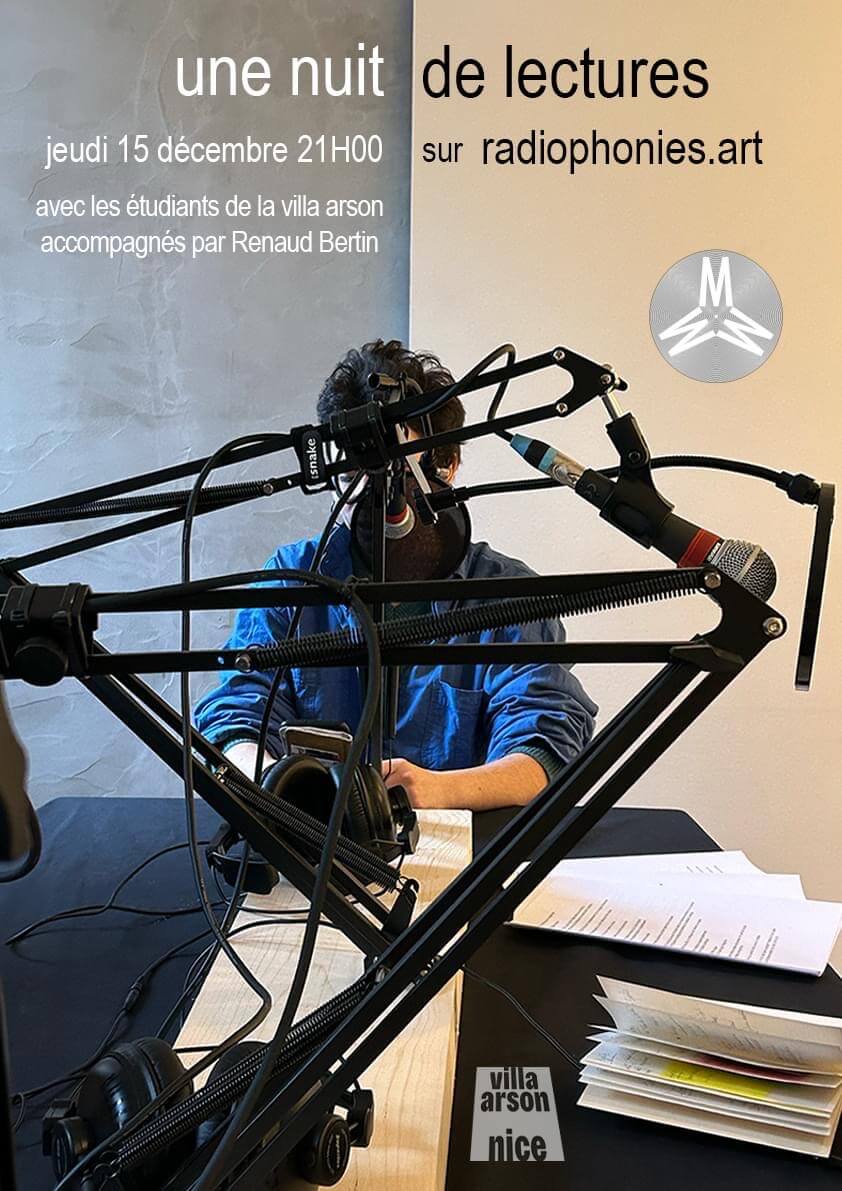 Une nuit de lecture à la Villa Arson